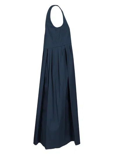 S Max Mara Moira Dresses Blue