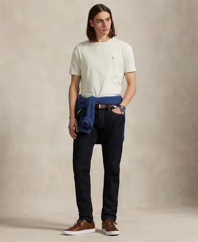 Polo Ralph Lauren Classic Fit Crewneck T-shirt In Neutral
