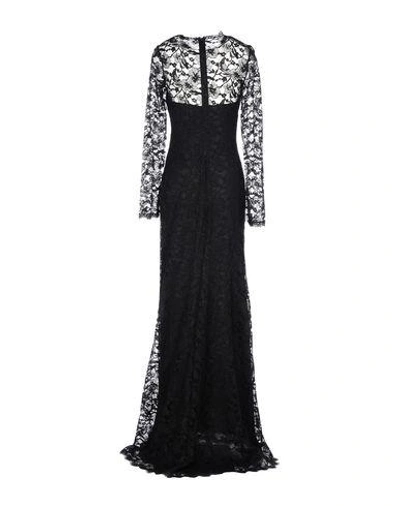 Shop Ermanno Scervino Long Dresses In Black
