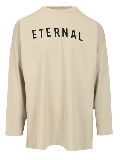 Fear Of God Long-sleeved Thunderbird T-shirt In Neutral