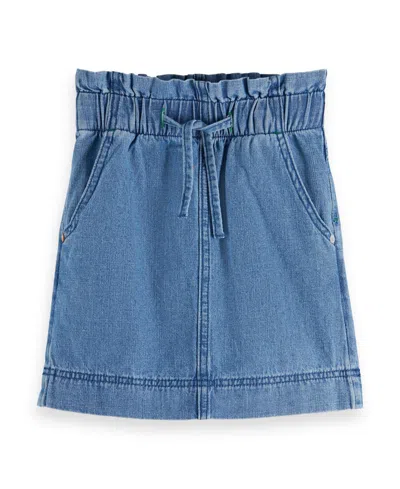 Scotch & Soda Big Girls Sporty Lightweight Denim Skirt