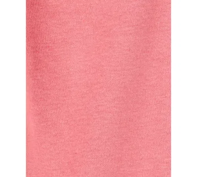 Carter's Baby Girls Straight Regular Fit Pull-on Pant In Pink