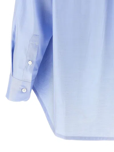 Brioni Light Blue Sea Island Cotton Shirt