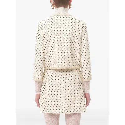 Valentino Supergran Polka Dot Printed Blazer