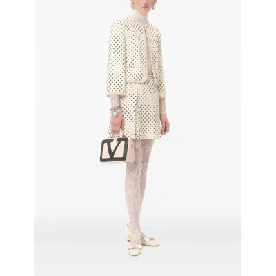 Valentino Supergran Polka Dot Printed Blazer