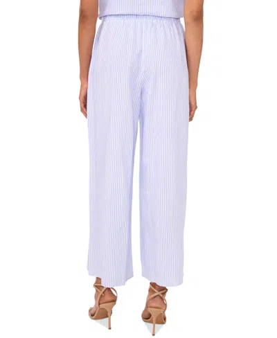 Sam & Jess Women's Drawstring Pull-on Wide-leg Pants In White
