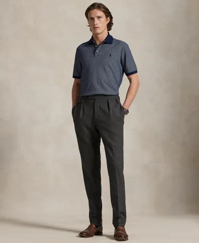 Polo Ralph Lauren Men's Classic-fit Stretch Mesh Polo Shirt In Blue