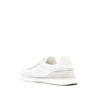Dolce & Gabbana Cushion Sneaker In Mixed Materials Color White