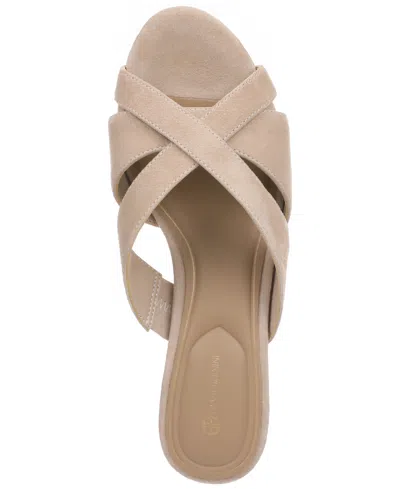 Giani Bernini Women's Juliaa Strappy Cork Platform Wedge Sandals, Created For Macy's