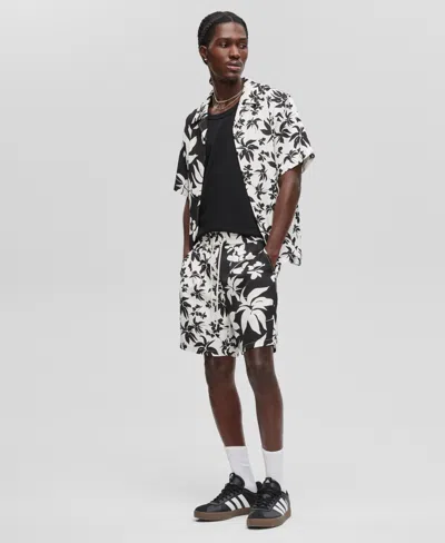 Mode Of One Mens Palm Reverse Button Up Shirt Shorts Exclusively At Macys