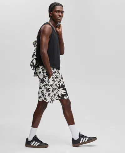 Mode Of One Mens Palm Reverse Button Up Shirt Shorts Exclusively At Macys