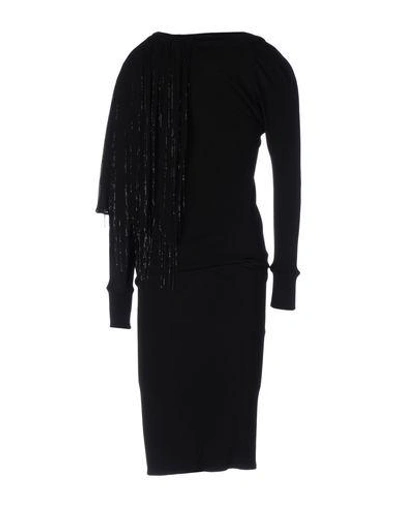 Shop Jay Ahr Midi Dress In Black