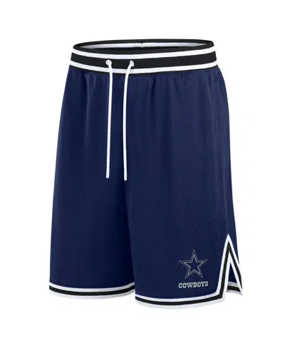 Fanatics Men's Navy Dallas Cowboys Elements Future Ground Mesh Shorts