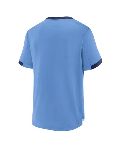 Fanatics Men's Blue New York City Fc Stoppage Time Striker T-shirt