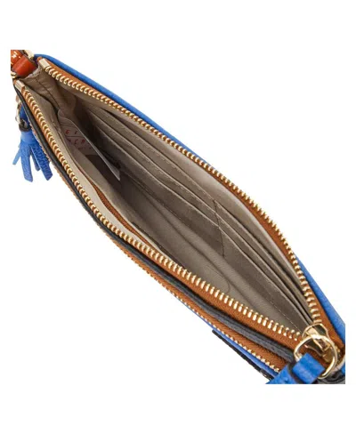 Dooney & Bourke Los Angeles Dodgers Infield Double-zip Wristlet