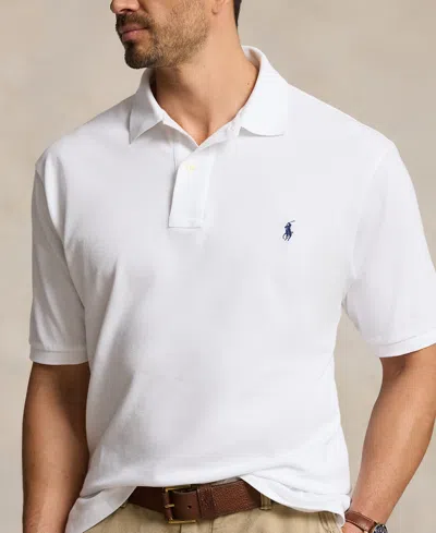 Polo Ralph Lauren White Cotton Polo Shirt With Logo
