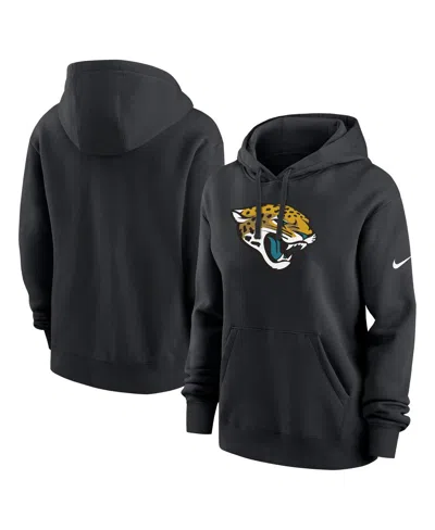 Nike Jacksonville Jaguars Sideline  Women's Dri-fit Nfl Pullover Hoodie In Black