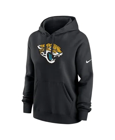 Nike Jacksonville Jaguars Sideline  Women's Dri-fit Nfl Pullover Hoodie In Black