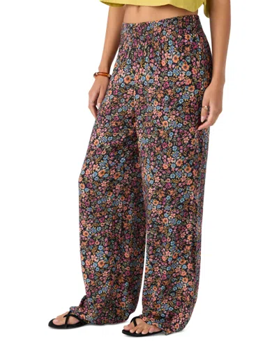 O'neill Juniors' Jonie Floral Ditsy-print Pants In Multi