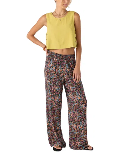 O'neill Juniors' Jonie Floral Ditsy-print Pants In Multi