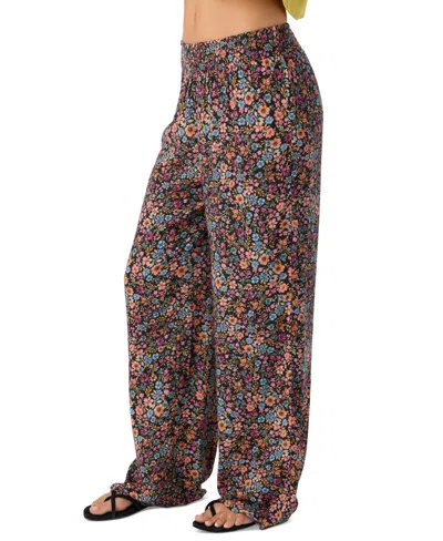 O'neill Juniors' Jonie Floral Ditsy-print Pants In Multi