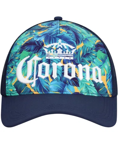 Lids Men's Navy Corona A-frame Floral Trucker Adjustable Hat