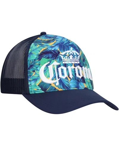 Lids Men's Navy Corona A-frame Floral Trucker Adjustable Hat