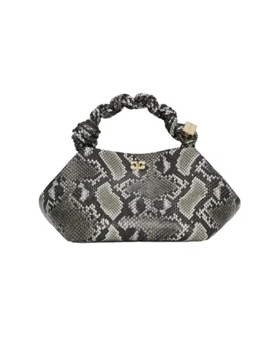 Ganni Women Small Bou Snake Handbag