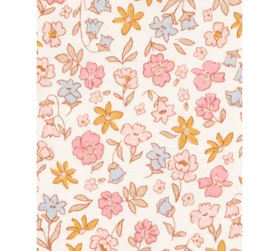 Carter's Baby Girls 3-pc. Cotton Floral Mouse Little Character Set
