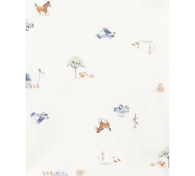 Carter's Baby Boys Round Neck Short Sleeve Rib 5-pc. Bodysuit