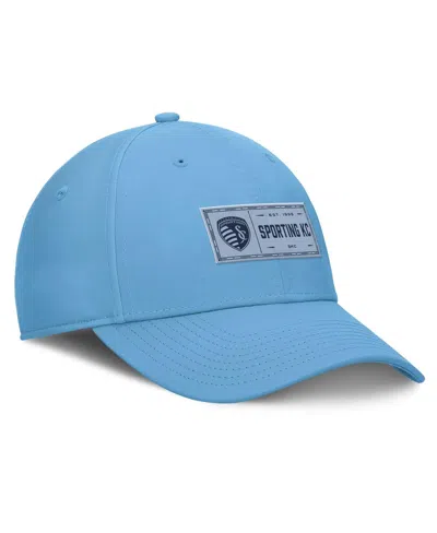 Fanatics Men's Sky Blue Sporting Kansas City Banner Flex Hat