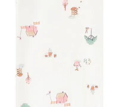 Carter's Baby Girls Rib Round Neck Long Sleeve 2-pc. Nightgown