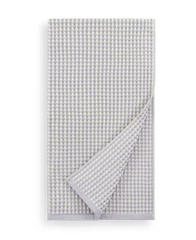 Dkny Pure Yarn Dyed Waffle Cotton Bath And Hand Towel 4-piece Set In Gray