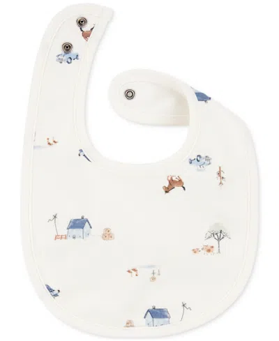 Carter's Baby Boys Dog Bibs, 3 Pack