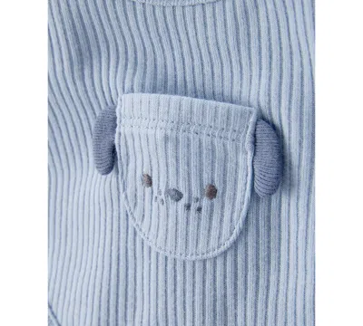 Carter's Baby Boys Dog Bibs, 3 Pack