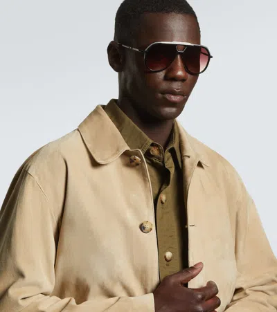 Jacques Marie Mage Lockheed Aviator Sunglasses