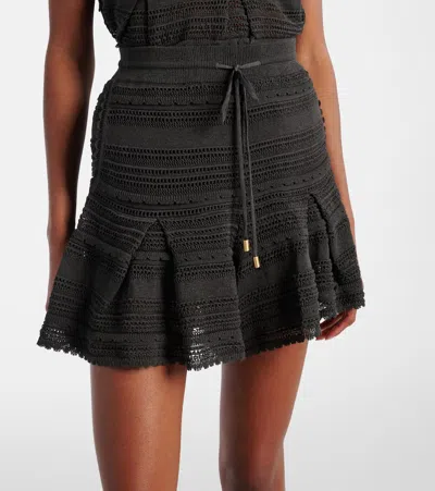 Zimmermann Lucky Lace Knit Shorts