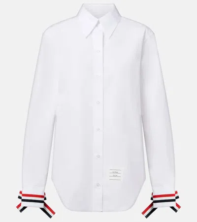 Thom Browne Easy-fit Point Collar Shirt
