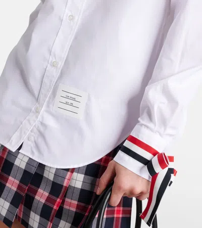 Thom Browne Easy-fit Point Collar Shirt