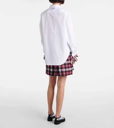 Thom Browne Easy-fit Point Collar Shirt