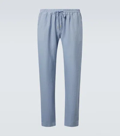 Thom Sweeney Linen Straight Pants