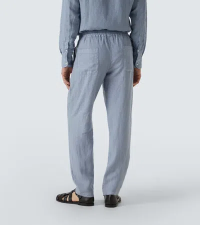 Thom Sweeney Linen Straight Pants
