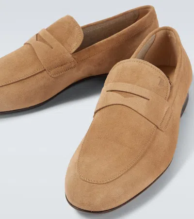 Tod's Suede Loafers