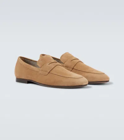 Tod's Suede Loafers