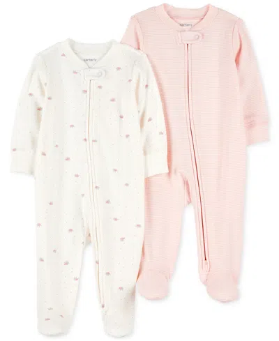 Carter's Baby Girls 2-pc. Sleep And Play