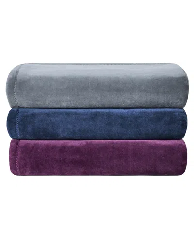 Columbia Super Soft Plush Fleece Blanket, Twin