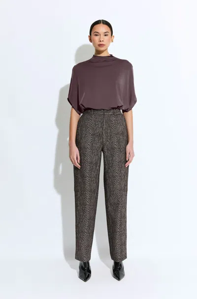 Lapointe 3d Snake Tapered Trouser