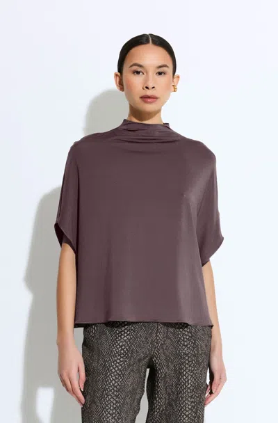 Lapointe Lightweight Jersey Cape Tee