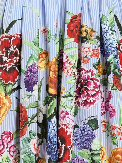 Dolce & Gabbana Girls Floral Print Dress