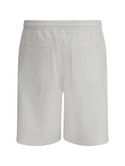 Brunello Cucinelli Cotton Blend Shorts With Elasticized Waistband